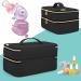 Bafaso Nail Polish Organizer - Holds 40 Bottles - Manicure Tools Storage - Black - Buy Online on GoSupps.com