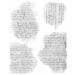 Script Pieces Overlay Rice Paper  8 x 10.5 inch - 6 x Different Printed Mulberry Paper Images 30gsm Visible Fibres for Decoupage Crafts Mixed Media Collage Art - Buy Online on GoSupps.com