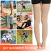1 Pair Thigh High Socks Men Women 20-30mmHg Stockings Sleeves for Varicose Vein Swelling QINQUAN - Buy Online on GoSupps.com