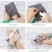 Phogary 6-Piece Exfoliating Soap Bag Set - Premium Nylon Peeling Soap Bags for Quick Drying & Mold Resistance - Perfect for Showering (Gray) - Buy Online on GoSupps.com