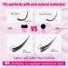 GVEFETIEE 5D Mink Half False Eyelashes - Natural Wispy Cat Eye Extension Pack (8 Pairs) - Buy Online on GoSupps.com