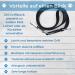 Weatherproof Short Guide Dog Leash | Biothane & Neopren | Ideal for Small to Large Dogs | Up to 15kg | Black Handle - Buy Online on GoSupps.com