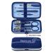 LCPCX 7-Piece Nail Clippers Pedicure Kit, Manicure Travel Set for Women & Men - Blue | Ideal Gift Option - Buy Online on GoSupps.com