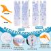 Reflexology Socks Set 2 Pair Acupressure Foot Socks with Massage Tool for Improved Foot Health - Buy Online on GoSupps.com