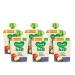 Nutricia Nederland BV Olvarit BIO Pear Apple Blueberry 6+ months squeeze bags 6x 90 grams