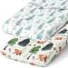 ACRABROS Ultra Stretch Baby Changing Pad Cover - 2 Pack Snug Fitted Diaper Changing Table Pad Cover for Boys and Girls - Comfy, Wipeable Bears & Forest Design - Buy Online on GoSupps.com