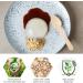 Disposable Wooden Spoon 300 Pack Mini Ice Cream Spoons Eco Friendly Birchwood Tasting Spoon Biodegradable Compostable Wood Cutlery for Dessert Cake Party Picnic Hand Crafts - 4.33 Inch - Buy Online on GoSupps.com
