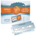 Merkur razor blade stainless steel super platinum silver 910 (100 pieces) |Classic double -sided razor blade coated with platinum |Ideal for wet shaving |Rustproof stainless steel |Made in Germany