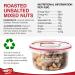 Tropgo Dry Roasted Unsalted Mixed Nuts 190g - Nuts in Resealable and Recyclable Tub - Wholesome Trail Mix with Fibre Protein and Essential Minerals - Healthy Snacks for All Ages - Buy Online on GoSupps.com