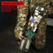 Buy Tansole Ifak Pouch - Tactical EDC Belt Bag for Outdoor Survival & Camping | Black First Aid Pocket - Buy Online on GoSupps.com