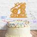 Cakeshop Cake Decoration Pack | Monster Truck Theme Premium Double Sided Glitter Card Cake Topper & 25g Party Pack of Cake Sugar Sprinkles | Custom Name & Age Cake Decorations (Orange) Non-Prime Glitter Card: Orange - Buy Online on GoSupps.com
