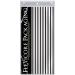 Flexicore Packaging Black Pin Stripe Print Gift Wrap Tissue Paper Size: 15 Inch X 20 Inch | Count: 50 Sheets | Color: Black Pin Stripe Black Striped 50 Sheets