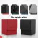 Mlikero 4 Pack Large Card Deck Box for 100+ Single Sleeved Cards | Premium Leather Commander Deck Box with Dividers | Compatible with Mtg, Trading & Sports Cards - Buy Online on GoSupps.com