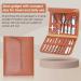 Balala Manicure Set Nail Clippers Cutters Professional Stainless Steel Pedicure Care Tools Grooming Tools Manicure&Pedicure Care Toe Finger Nail Clippers Cutters Nipper Case for Travel&Home 16P Brown - Buy Online on GoSupps.com