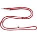 Lightweight & Durable 2.80m Adjustable Dog Leash for Small Dogs (Up to 15kg) - Chicago Black-Red | Shop Internationally - Buy Online on GoSupps.com
