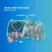 Lip Smacker Princess Ariel Mini Tote Bag All-in-One Safe-to-Use Make-up Gifset for Kids Including Make-up for Face Lips and Nails with Beauty Accessories Included for your Kids' Princess Look - Buy Online on GoSupps.com