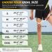 CAMBIVO 2 Pack Knee Compression Sleeve Support for Men and Women - Small Black | Ideal for Running, Hiking, Meniscus Tear, Arthritis, Joint Pain Relief - Buy Online on GoSupps.com