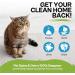 Stain & Odour Remover For Cats | Powerful Enzyme Cleaner | 500ml - Buy Online on GoSupps.com