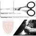 3 Swords Germany Professional Nostril Nose and Ear Hair Scissors Stainless Steel Straight Rounded Blade with Black case Nose Hair Scissors - Buy Online on GoSupps.com