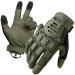 Zure Lotoo Airsoft gloves semi-finger & full finger motorcycle gloves with high mobility TPR impact protection shock-damping tactical gloves with for climbing Airsoft paintball outdoor xl ZAG2