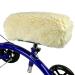 KneeRover Deluxe Sheepette Knee Walker Kneepad Cover with Thick Comfortable Padding