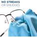 Lens Wipes with Microfiber Cloths - 400 Cleaning Wipes + 10 Cloths - Ideal for Eyeglasses & Camera Lenses - Buy Online on GoSupps.com