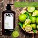 Vitabath Men's Lime & Cedarleaf All-In-One Body Wash | Hydrating Cleanser Shampoo & Conditioner - 16.9 fl oz - Buy Online on GoSupps.com