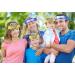 Intimates General Use Protective Face Shield Multi Family Pack Face Visor Shields (5x Shields Family Design 3) - Buy Online on GoSupps.com