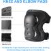 6 Pack Protective Gear Set for Rollerblading Skateboard Cycling - Black Large - Buy Online on GoSupps.com