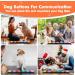 DCIAER Dog Buttons for Communication Talking Buttons for Dogs 6 Recordable Sound Buttons + 24 Scene Patterns + 1 Dog Button Mat 30 Seconds Dog Buttons for Pet Sound Training Toy 6pcs - Buy Online on GoSupps.com