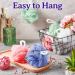 36 Pcs Bulk Shower Loofahs 40g - Soft Bath Sponge Pouf Scrubber for Men and Women - Buy Online on GoSupps.com