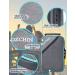 Smell Proof Bag with Combination Lock Lunch Bag File Organizer Case Container Medicine Lock Bag Travel Storage Case Safe Bag for Documents and Valuables Storage (Grey) - Buy Online on GoSupps.com