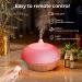 Premium Aroma Diffuser 550ml - Ultrasound Humidifier for Essential Oils & Fragrance - 7-Color LED Light - Perfect for Bedroom Office Yoga & Spa - Buy Online on GoSupps.com