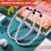 Jexine 12 Pieces Softball Braided Rope Tornado Necklace 3 Rope Braided Sports Necklace Titanium Necklace Softball Gifts for Softball Players Teams Coaches White - Buy Online on GoSupps.com