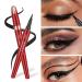 AZLESLOG Black Waterproof Eyeliner and 4D Silk Fiber Mascara Set - Long-Lasting, No Clumping, Natural-Looking Brows, All-Day Wear - Buy Online on GoSupps.com