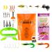 FAR-OUT Survival Fishing Set - Outdoor Bushcraft Mini Fishing Kit - Compact Survival Fishing Kit