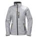 Helly-Hansen Women's Crew Waterproof Windproof Breathable Sailing Jacket Large 853 Grey Fog