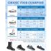 Roohiseng Ice Cleats Crampons - 24 Stainless Steel Spikes - Anti-Slip Traction for Boots & Shoes - Ideal for Hiking, Fishing, Walking, Climbing - Men & Women - Large Size - Buy Online on GoSupps.com
