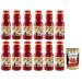 Italian Gourmet E.R. Suzi Wan Hot and Sour Salsa Pack of 12 hot sour sauces in 350g glass jars + 400g box