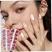 Nail Gems 2 Plates Rhinestones for Nail Art 2 Colors 12 Grids Different Shape 3D Nail Art Gems with Rhinestone Picker Dotting Pen for Professionals Beginners Type 1 red + as shown - Buy Online on GoSupps.com