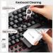 10-in-1 Keyboard, Laptop, and Camera Cleaning Kit with Earbud Cleaner Pen - Computer, Screen, and Electronics Polish Cloth and Brush Set - Clear White - Buy Online on GoSupps.com