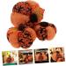 ORFOFE 3pcs Halloween Pumpkin Photography Props Pumpkin Plush Thanksgiving Throw Pillow Pumpkin Stuffed Animal Halloween Pumpkin Adorn Pumpkin Shaped Home Decor Desktop Supplies Pp Cotton Orange2 15X15X15CM - Buy Online on GoSupps.com