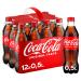 Coca-Cola Classic - pure refreshment with unmistakable Coke taste in a stylish cult design - disposable bottle (12 x 500 ml)