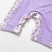 Bonverano Baby Girls UPF 50+ UV Protection Sunsuit with Sun Cap - Lavender 12-18Months - Buy Online on GoSupps.com
