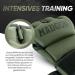 Madgon Premium MMA Gloves - Ultimate Sparring & Grappling Gear for Men & Women | Olive/Black | Ideal for Krav Maga Muay Thai Punching Bag - Buy Online on GoSupps.com