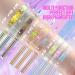 Multichrome Liquid Eyeshadow Set - 3 High Pigment Waterproof Metallic Shades for Multi-Dimensional Eye Makeup | Ultra Fine Tip Glitter Liner (Aurora Twilight Moonbow - Buy Online on GoSupps.com
