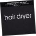 AUTSUPPL 3pcs Hair Dryer Storage Bag Hair Dryer Holder Hair Dryer Tool Canvas Cosmetic Bag Drher Black Fabric - Buy Online on GoSupps.com