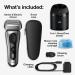 Buy Braun Series 8 8567cc Electric Razor for Men | 4+1 Shaving Elements Long Hair Trimmer SmartCare Center - Wet & Dry - 60min Runtime - International Shipping Available - Buy Online on GoSupps.com
