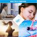 8 Pairs Silicone Earplugs for Sleeping - Noise Cancelling Reusable Soft - Ideal for Swimming Snoring Concerts & Noisy Environments - Available in 4 Colors - Buy Online on GoSupps.com