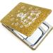 12 Pcs Sweet 15 Quinceanera Gold Compact Mirror Square Glitter Pu Leather Makeup Mirror Recuerdos De Mis A os Birthday Party Favors for Girl - Buy Online on GoSupps.com